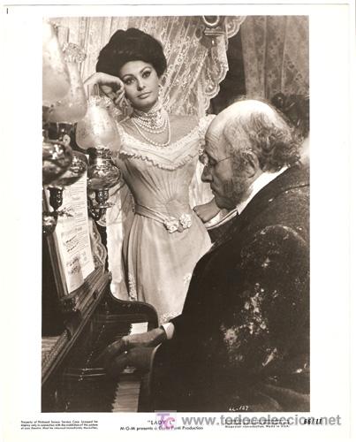 Cine: F2581 SOFIA LOREN LADY L FOTO ORIGINAL B/N AMERICANA