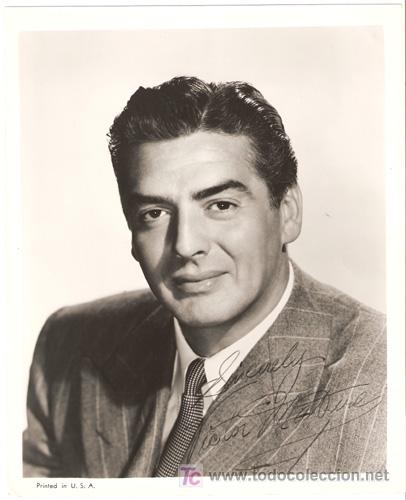 Cin&eacute;ma: F2597 VICTOR MATURE FOTO ORIGINAL B/N AMERICANA