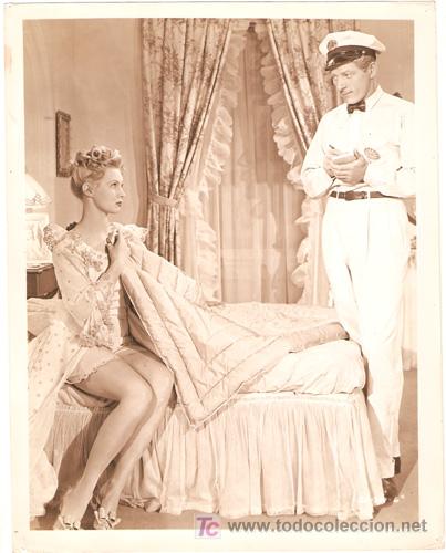 Cin&eacute;ma: F35401 DANNY KAYE VIRGINIA MAYO EL ASOMBRO DE BROOKLYN FOTO ORIGINAL B/N AMERICANA