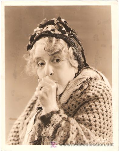 Kino: F16254D MAY ROBSON FOTO ORIGINAL B/N AMERICANA