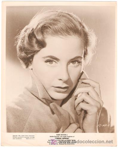Cin&eacute;ma: F28352D GENEVIEVE PAGE INTRIGA EXTRANJERA FOTO ORIGINAL B/N AMERICANA