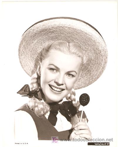 Cin&eacute;ma: F2665 JUNE HAVER FOTO ORIGINAL B/N AMERICANA