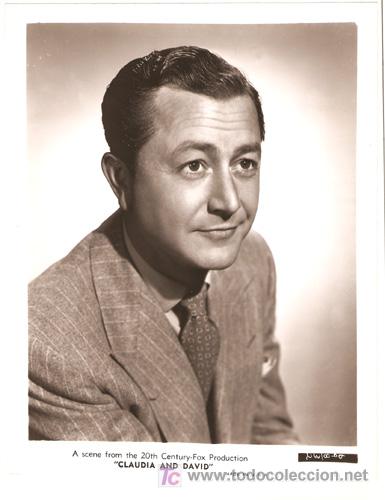 Kino: F2667 ROBERT YOUNG CLAUDIA ESPOSA MODERNA FOTO ORIGINAL B/N AMERICANA