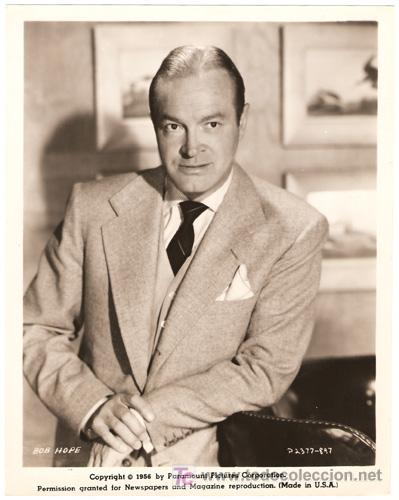 Kino: F11310D BOB HOPE FOTO ORIGINAL B/N AMERICANA
