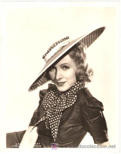 Cin&eacute;ma: F28349D KAREN MORLEY FOTO ORIGINAL B/N AMERICANA