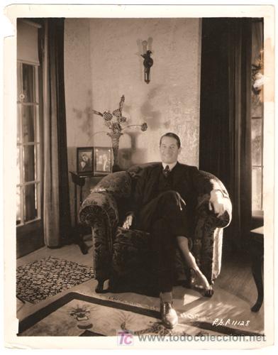 Cin&eacute;ma: f11308d MAURICE CHEVALIER FOTO ORIGINAL B/N AMERICANA