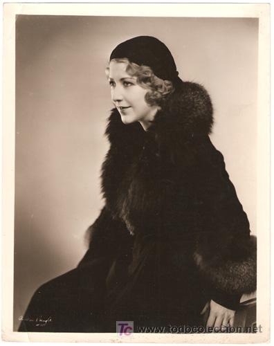 Cin&eacute;ma: F28339D AILEEN PRINGLE FOTO ORIGINAL B/N AMERICANA