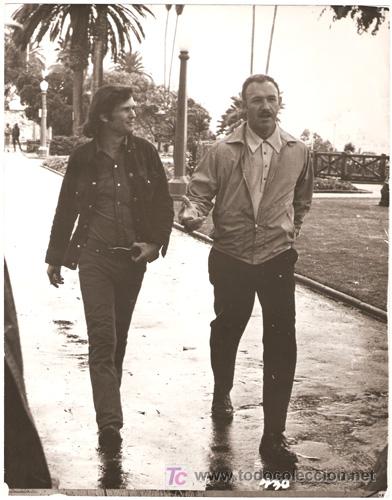 Cin&eacute;ma: F2796 KRIS KRISTOFFERSON GENE HACKMAN CISCO PIKE FOTO ORIGINAL B/N AMERICANA