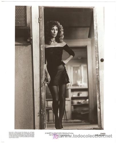 Cin&eacute;ma: F2813 CHER MASCARA FOTO ORIGINAL B/N AMERICANA