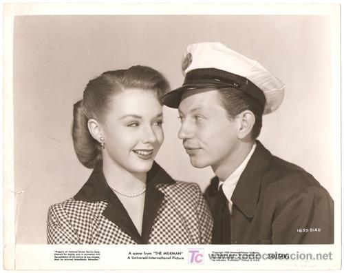 Kino: F2940 PIPER LAURIE DONALD O'CONNOR THE MILKMAN FOTO ORIGINAL B/N AMERICANA