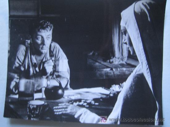 Cine: Solo dios lo sabe - robert mitchum - deborah kerr  - foto original del estreno