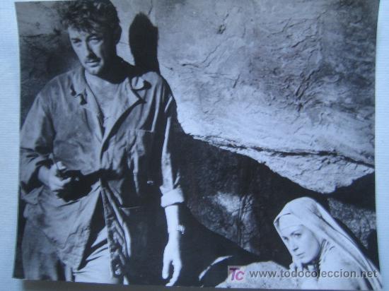 Cine: Solo dios lo sabe - robert mitchum - deborah kerr  - foto original del estreno