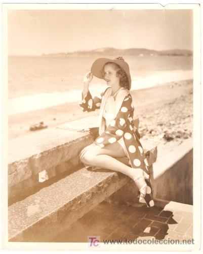 Cin&eacute;ma: F2977 JANE HAMILTON FOTO ORIGINAL B/N AMERICANA