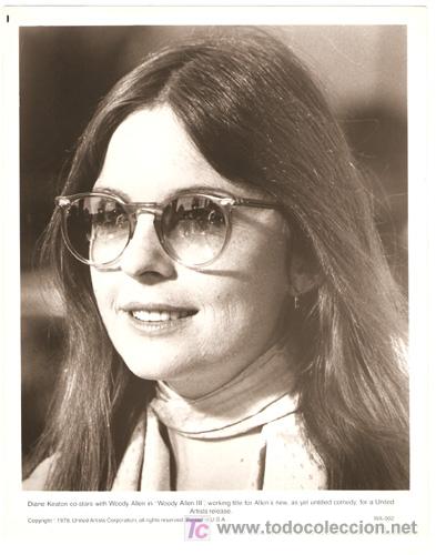 Cin&eacute;ma: F3267 DIANE KEATON ANNIE HALL FOTO B/N ORIGINAL AMERICANA