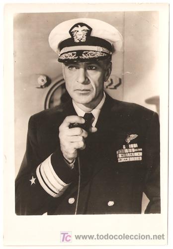 Cine: F3294 GARY COOPER FOTO B/N ORIGINAL ESPA&Ntilde;OLA