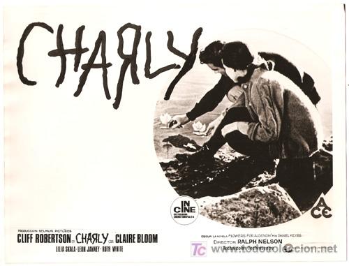 Cinema: F3526 CHARLY CLIFF ROBERTSON CLAIRE BLOOM FOTO ORIGINAL B/N ESPA&Ntilde;OLA