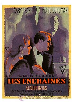 Cine: POSTALES DE PELICULAS DE ALFRED HITCHCOCK