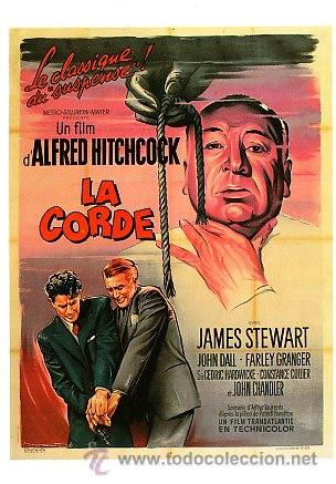 Cine: POSTALES DE PELICULAS DE ALFRED HITCHCOCK