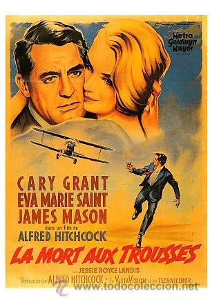 Cine: POSTALES DE PELICULAS DE ALFRED HITCHCOCK