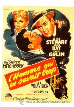 Cine: POSTALES DE PELICULAS DE ALFRED HITCHCOCK
