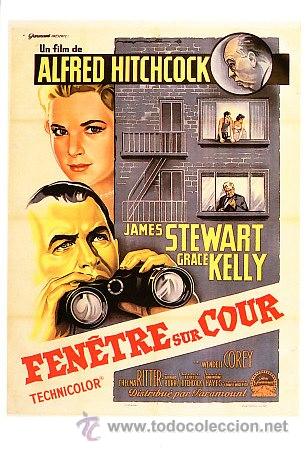 Cine: POSTALES DE PELICULAS DE ALFRED HITCHCOCK