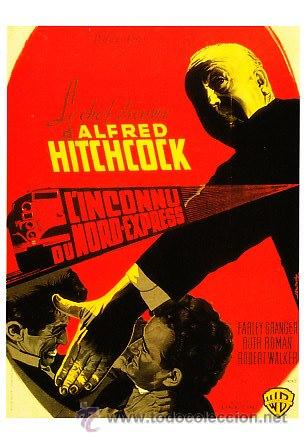 Cine: POSTALES DE PELICULAS DE ALFRED HITCHCOCK