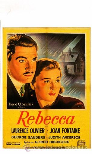Cine: POSTALES DE PELICULAS DE ALFRED HITCHCOCK