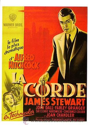 Cine: POSTALES DE PELICULAS DE ALFRED HITCHCOCK