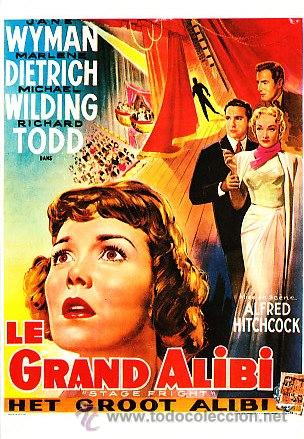 Cine: POSTALES DE PELICULAS DE ALFRED HITCHCOCK