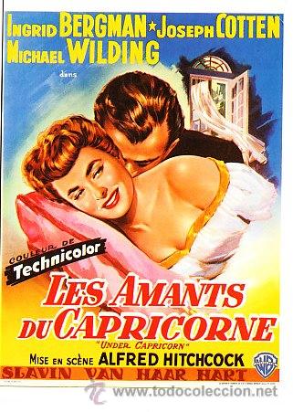 Cine: POSTALES DE PELICULAS DE ALFRED HITCHCOCK