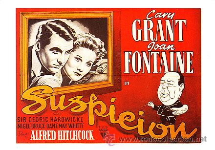Cine: POSTALES DE PELICULAS DE ALFRED HITCHCOCK