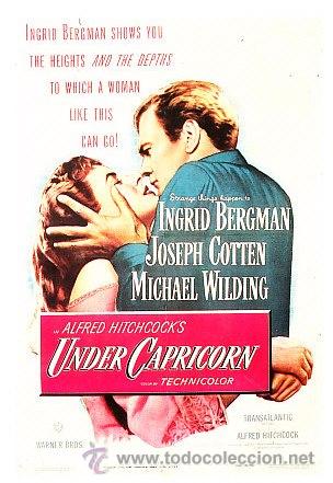 Cine: POSTALES DE PELICULAS DE ALFRED HITCHCOCK