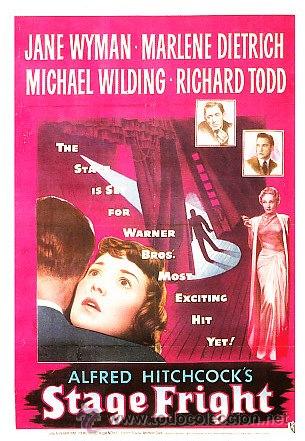 Cine: POSTALES DE PELICULAS DE ALFRED HITCHCOCK