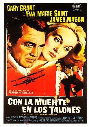 Cine: POSTALES DE PELICULAS DE ALFRED HITCHCOCK