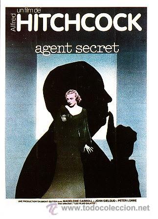 Cine: POSTALES DE PELICULAS DE ALFRED HITCHCOCK