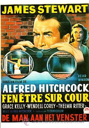 Cine: POSTALES DE PELICULAS DE ALFRED HITCHCOCK