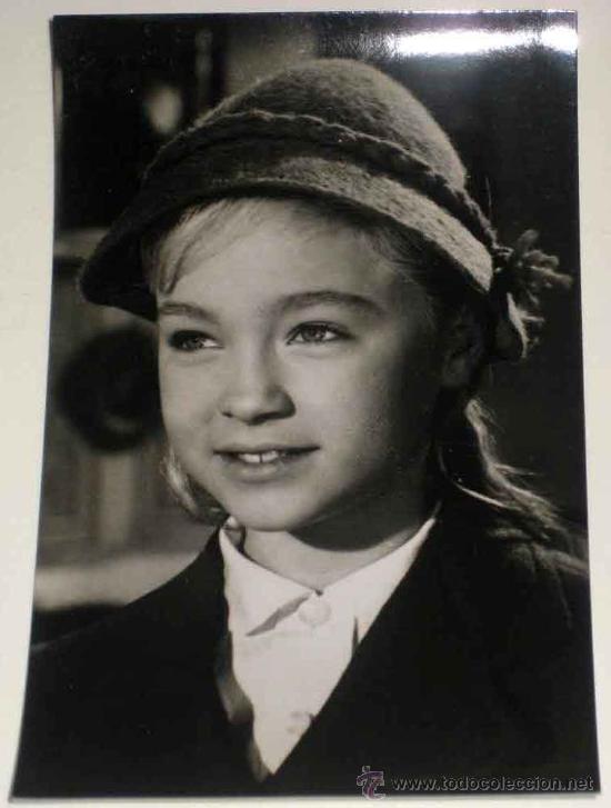 Kino: ANTIGUA FOTO POSTAL DE MARISOL, HA LLEGADO UN ANGEL - 1961. ARCHIVO BERMEJO - EXCELENTE ESTADO DE CO