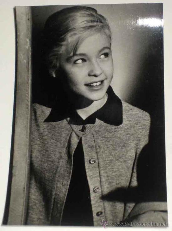Kino: ANTIGUA FOTO POSTAL DE MARISOL, HA LLEGADO UN ANGEL - 1961. ARCHIVO BERMEJO - EXCELENTE ESTADO DE CO