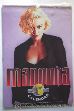 Cine: MADONNA, calendario. DIN A-3. 1996.