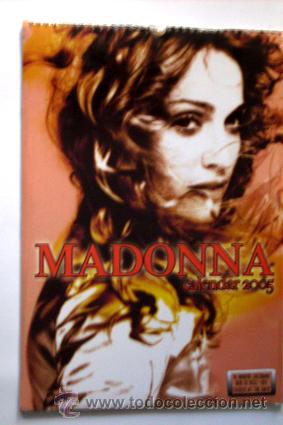 Cine: MADONNA, calendario. DIN A-3. 2005.