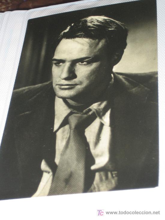 Cine: MARLON BRANDO - FOTO ORIGINAL A&Ntilde;OS 50