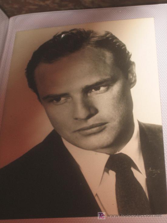 Cine: MARLON BRANDO  - FOTO ORIGINAL A&Ntilde;OS 50-60