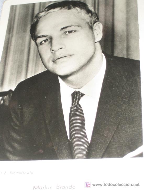 Cine: MARLON BRANDO  - FOTO ORIGINAL A&Ntilde;OS 50-60
