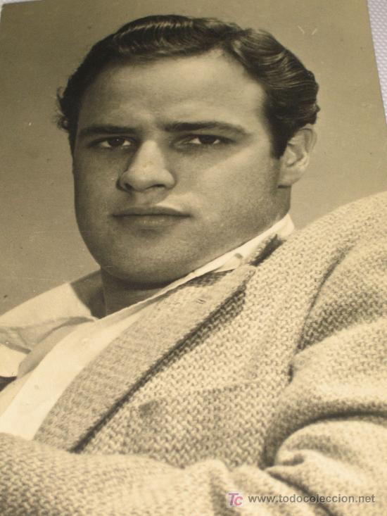 Cine: MARLON BRANDO  - FOTO ORIGINAL A&Ntilde;OS 50-60