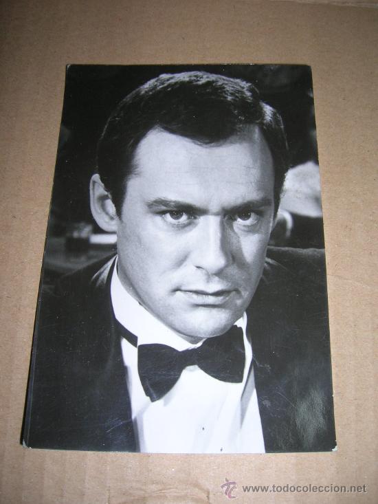 Cine: Antigua tarjeta postal de Maurice Ronet, interprete de la pelicula Mi ultimo tango. A&ntilde;o 1960.