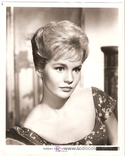 Cinema: FCJ 12073D TUESDAY WELD FOTO ORIGINAL B/N AMERICANA