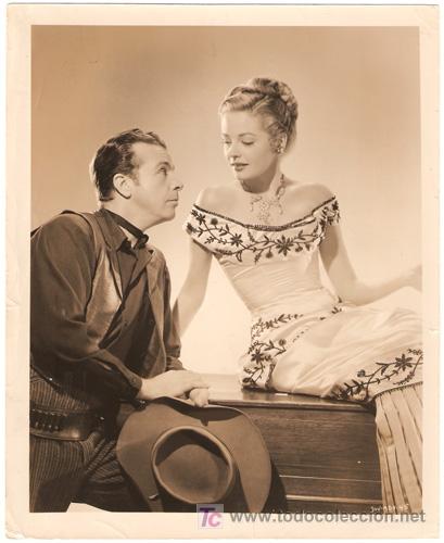 Cinema: FCJ 11737D DICK POWELL JANE GREER FOTO ORIGINAL B/N AMERICANA