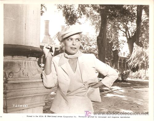 Cinema: FCJ 13440D MELINA MERCOURI TOPKAPI FOTO ORIGINAL B/N AMERICANA