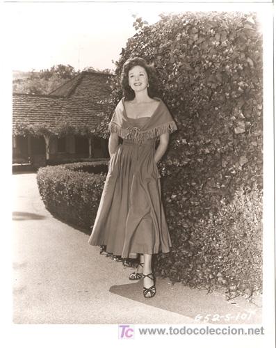 Cine: F16207D SUSAN HAYWARD FOTO ORIGINAL B/N AMERICANA