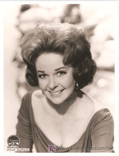 Cinema: F16899D SUSAN HAYWARD FOTO ORIGINAL B/N ESPA&Ntilde;OLA
